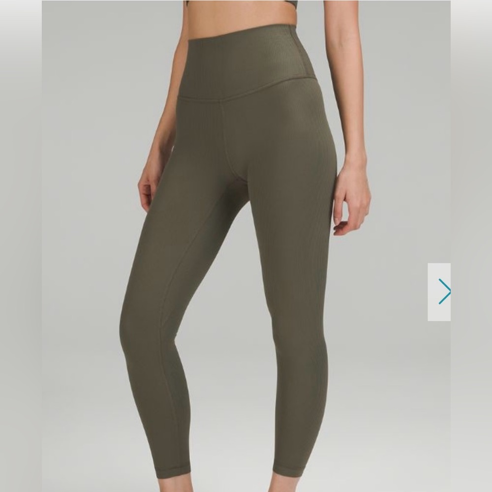 Lululemon crop align 24” leggings size 4